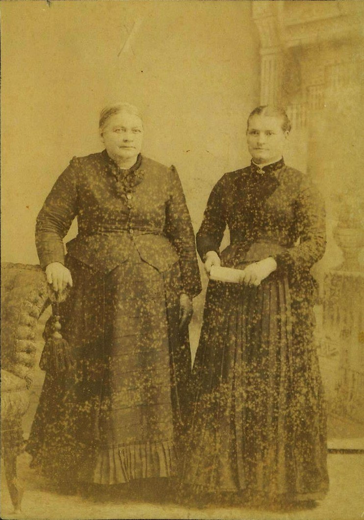 Photo: Luce Huard and Daughter